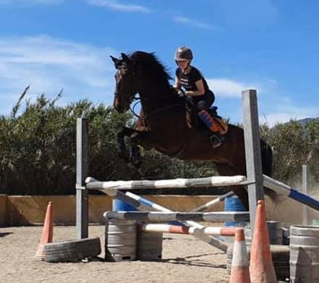 Ranch Siesta Los Rubios jumping lessons in Estepona