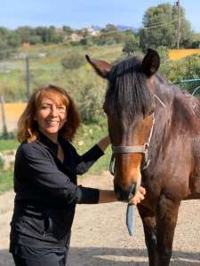 THE BEATLES John, Paul, Ringo & George at Ranch Siesta Los Rubios riding stables Estepona