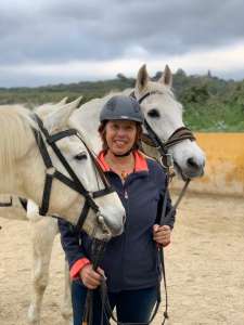 The Beatles bootcamp fabulous four horses at Ranch Siesta Los Rubios John Paul Ringo and George