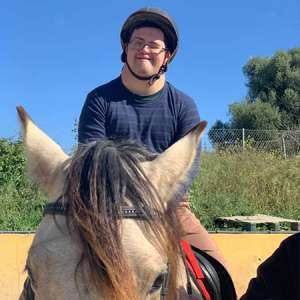 Ranch Siesta Los Rubios Estepona horse riding stables Aprona disabilities group visits