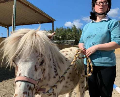 Ranch Siesta Los Rubios Estepona horse riding stables Aprona disabilities group visits