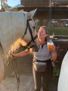 Beach and bar ride with Ranch Siesta Los Rubios horse riding stables in Estepona