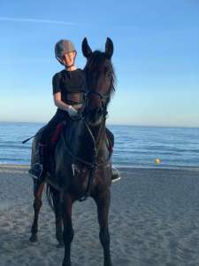 Beach and bar ride with Ranch Siesta Los Rubios horse riding stables in Estepona