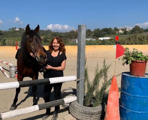 THE BEATLES John, Paul, Ringo & George at Ranch Siesta Los Rubios riding stables Estepona