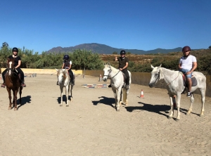 Saddle up experience - beginners horse riding at Ranch Siesta Los Rubios Estepona