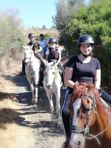 Saddle up experience - beginners horse riding at Ranch Siesta Los Rubios Estepona