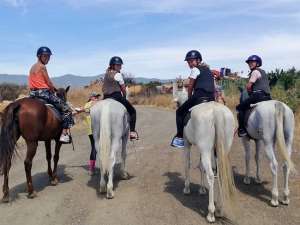 Ranch Siesta Los Rubios beginners horse riding in Estepona Saddle Up Experience