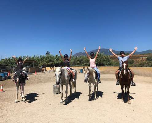 Ranch Siesta Los Rubios beginners horse riding in Estepona Saddle Up Experience