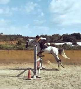 Jumping lessons at Ranch Siesta Los Rubios, Estepona
