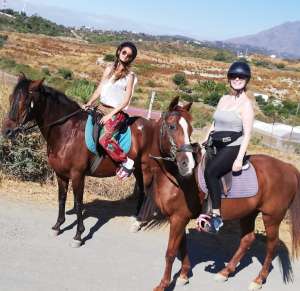 Ranch Siesta Los Rubios beginners horse riding in Estepona Saddle Up Experience