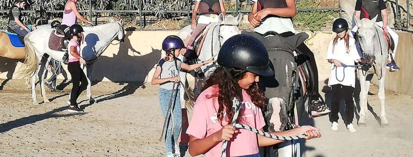 Birthday party fun at private pony party Ranch Siesta Los Rubios, Estepona