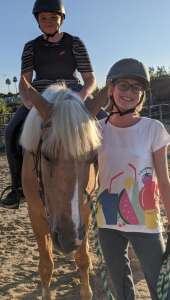 Birthday party fun at private pony party Ranch Siesta Los Rubios, Estepona