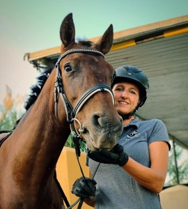 Rescue horse Brownie at Ranch Siesta Los Rubios Estepona