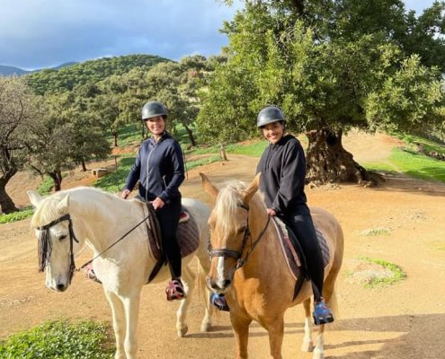 Mountain horse riding Estepona Ranch Siesta Los Rubios