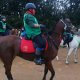 Jazmin Grahm endurance riding Andalucia youth team 3 at Ranch Siesta Los Rubios Dec 20