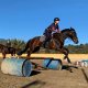 Jumping lesson adult riding lessons at Ranch Siesta Los Rubios Dec 20