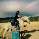 Jumping lesson childrens riding lessons at Ranch Siesta Los Rubios Estepona